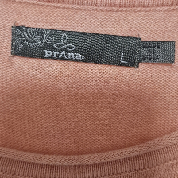 Prana raw hem knit sweater size large - Picture 6 of 12